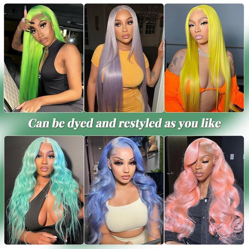 30 Inch 613 Lace Front Wig Human Hair 13X6 Transparent Blonde Wig Human Hair 180 Density Straight Lace Front Wigs Human Hair Pre Plucked with Baby Hair 613 Blonde Lace Frontal Wigs for Women