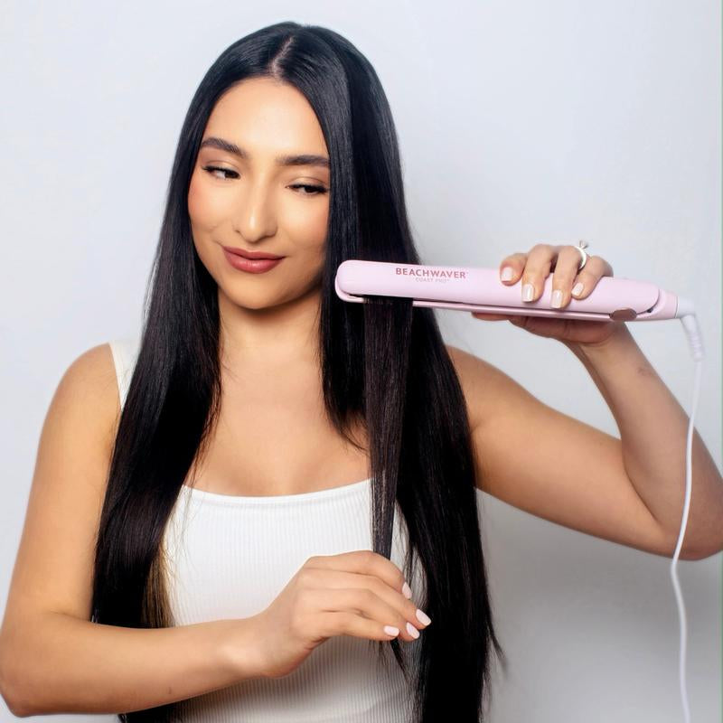 Coast Pro Flat Iron - Beachwaver Co. Hair Straightener - Ceramic and Titanium