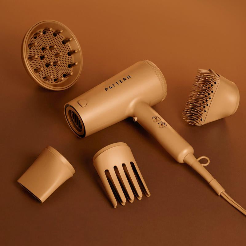 Ultimate Blow Dryer with 4 Attachments for Perfectly Styled Curly & Coily Hair